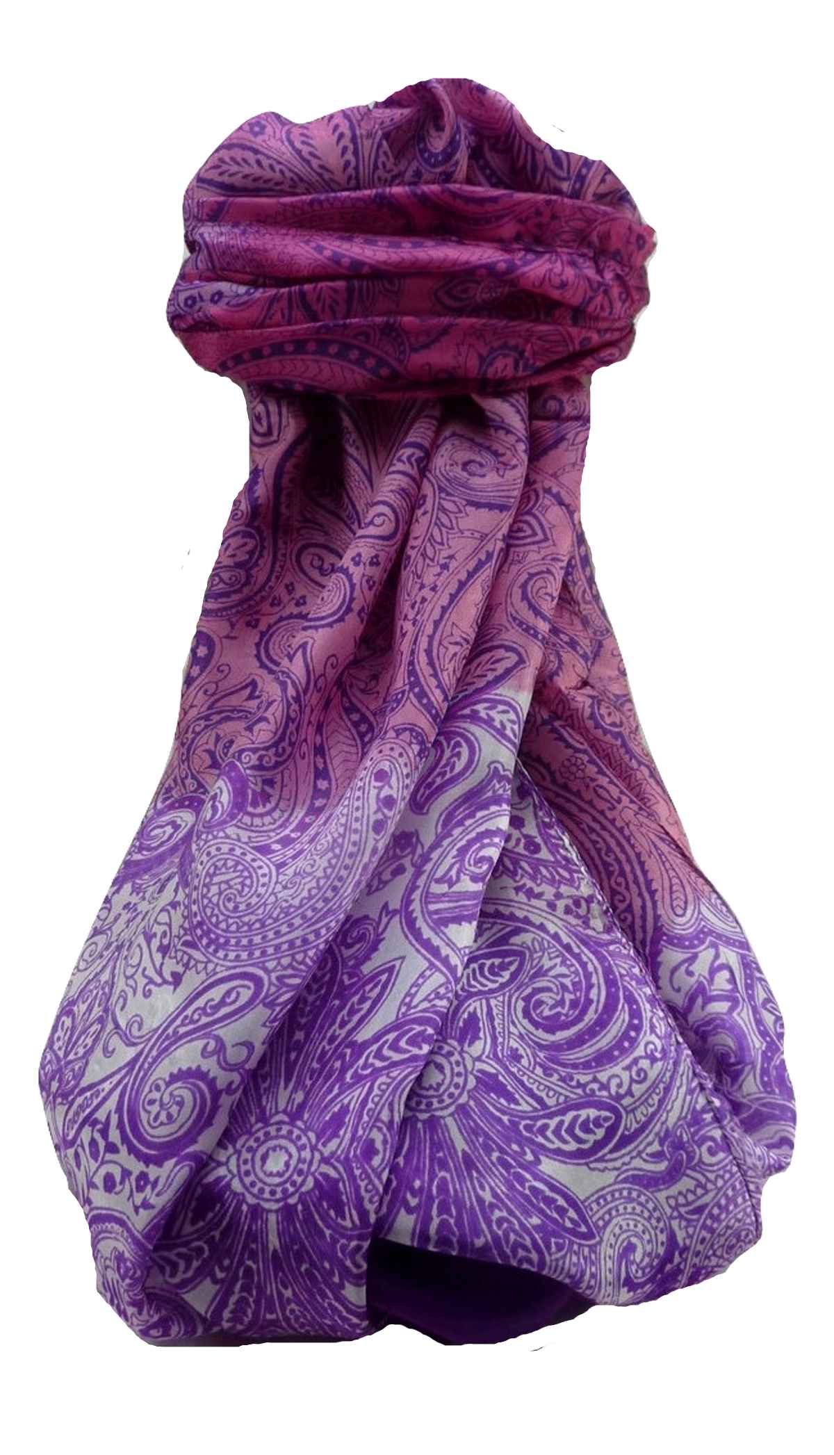 P&S Sciarpa Longa Contemporary Seta di Gelso Floral F251