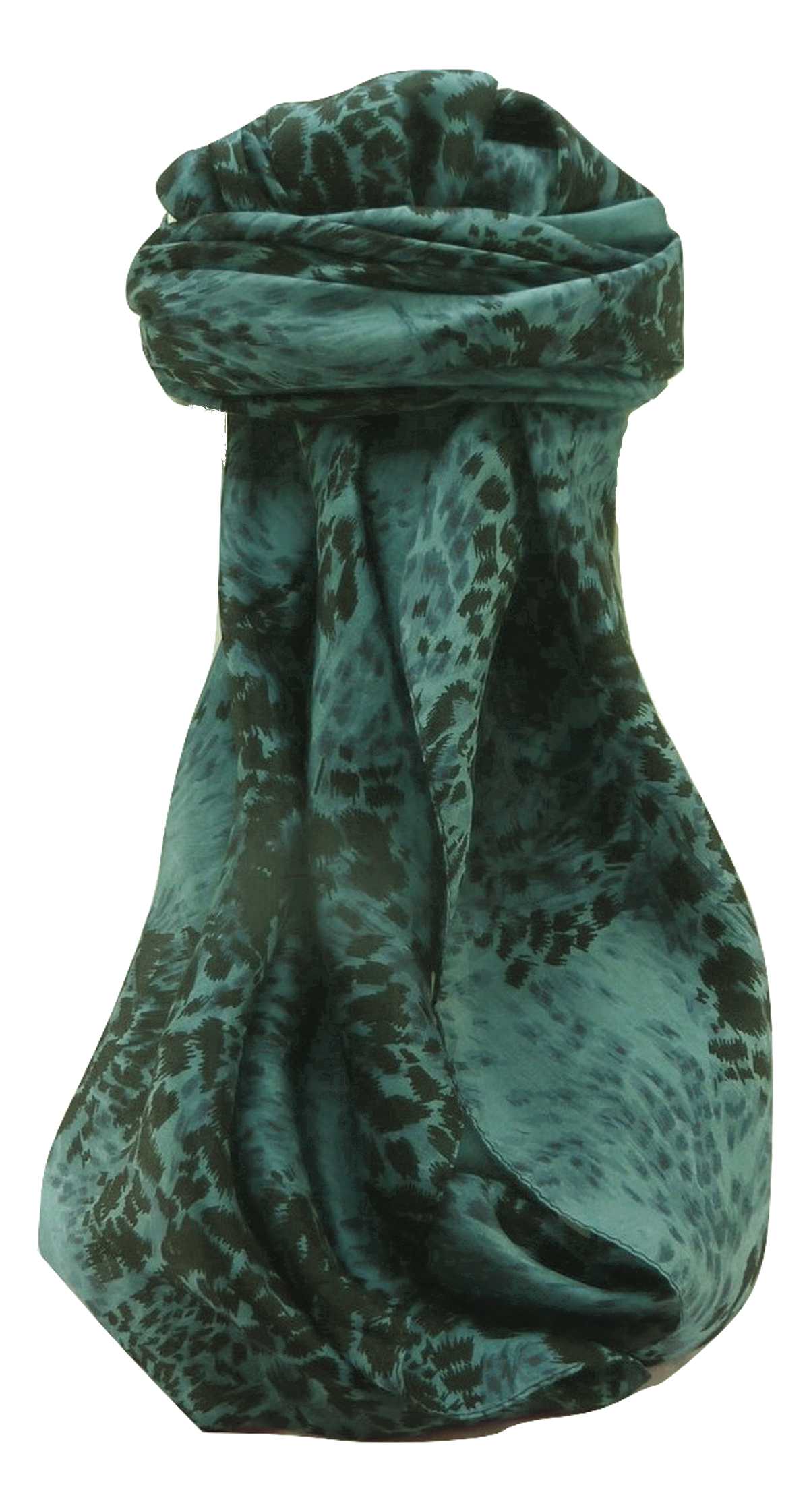 Mulberry Silk Contemporary Square Scarf Abstract A326 by Pashmina & Silk