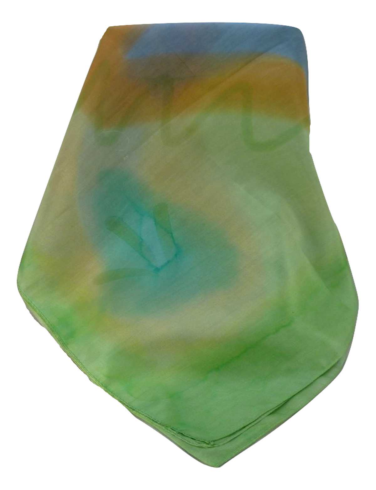 P&S Sciarpa Longa Contemporary Seta di Gelso Addi Green 