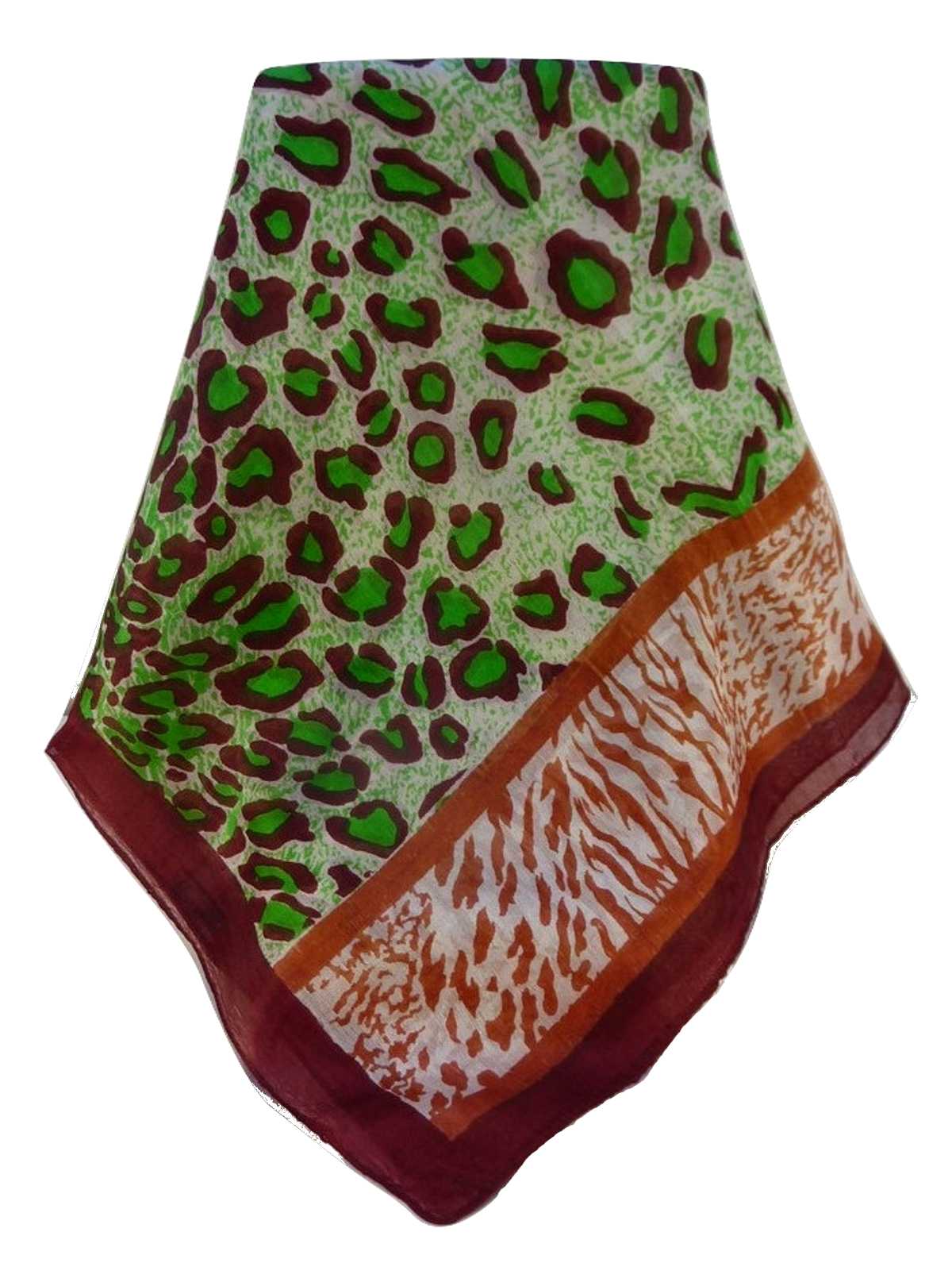 Mulberry Silk Contemporary Long Scarf Arminda Chestnut by Pashmina & Silk