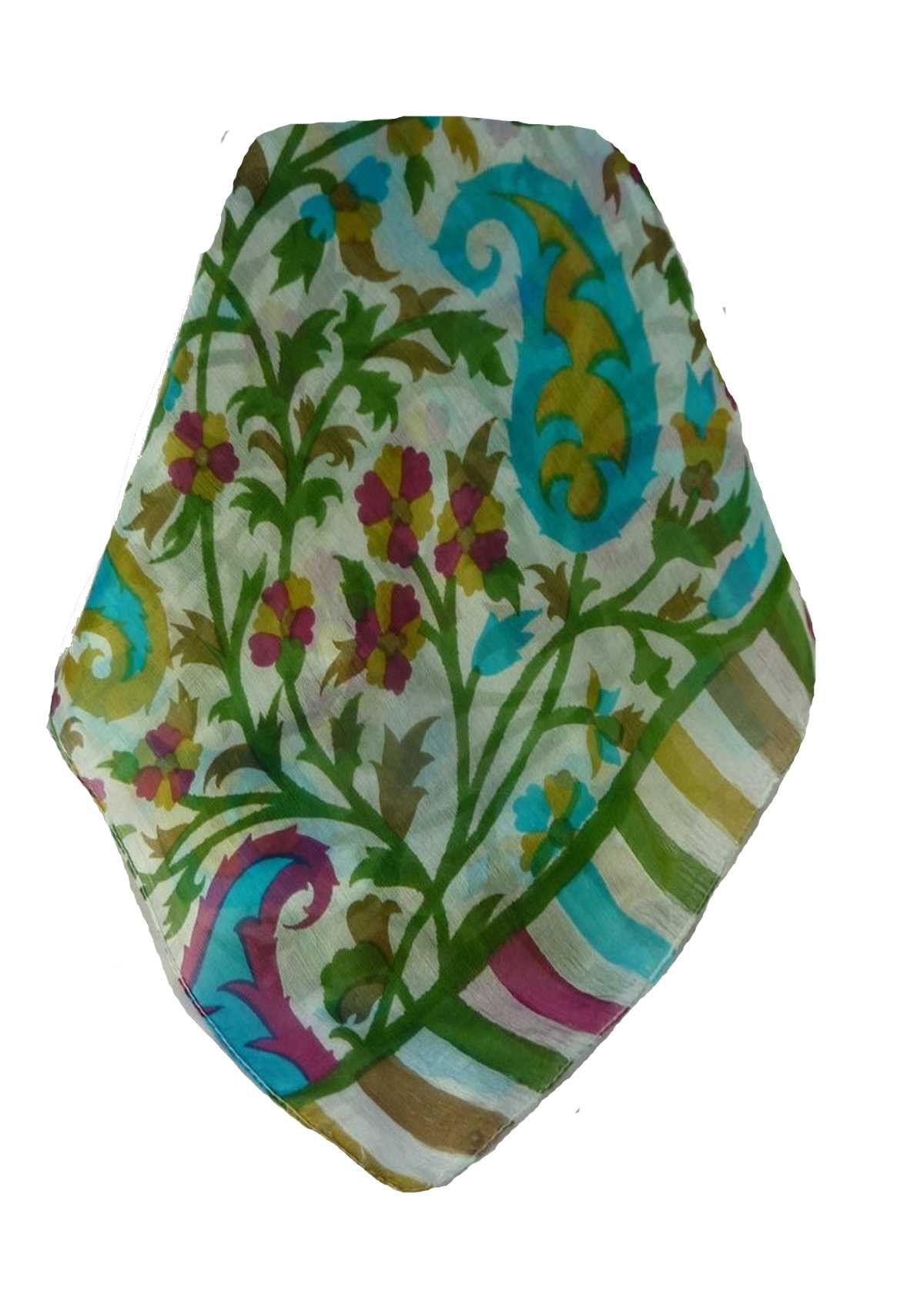 P&S Sciarpa Longa Contemporary Seta di Gelso Jarava Sage