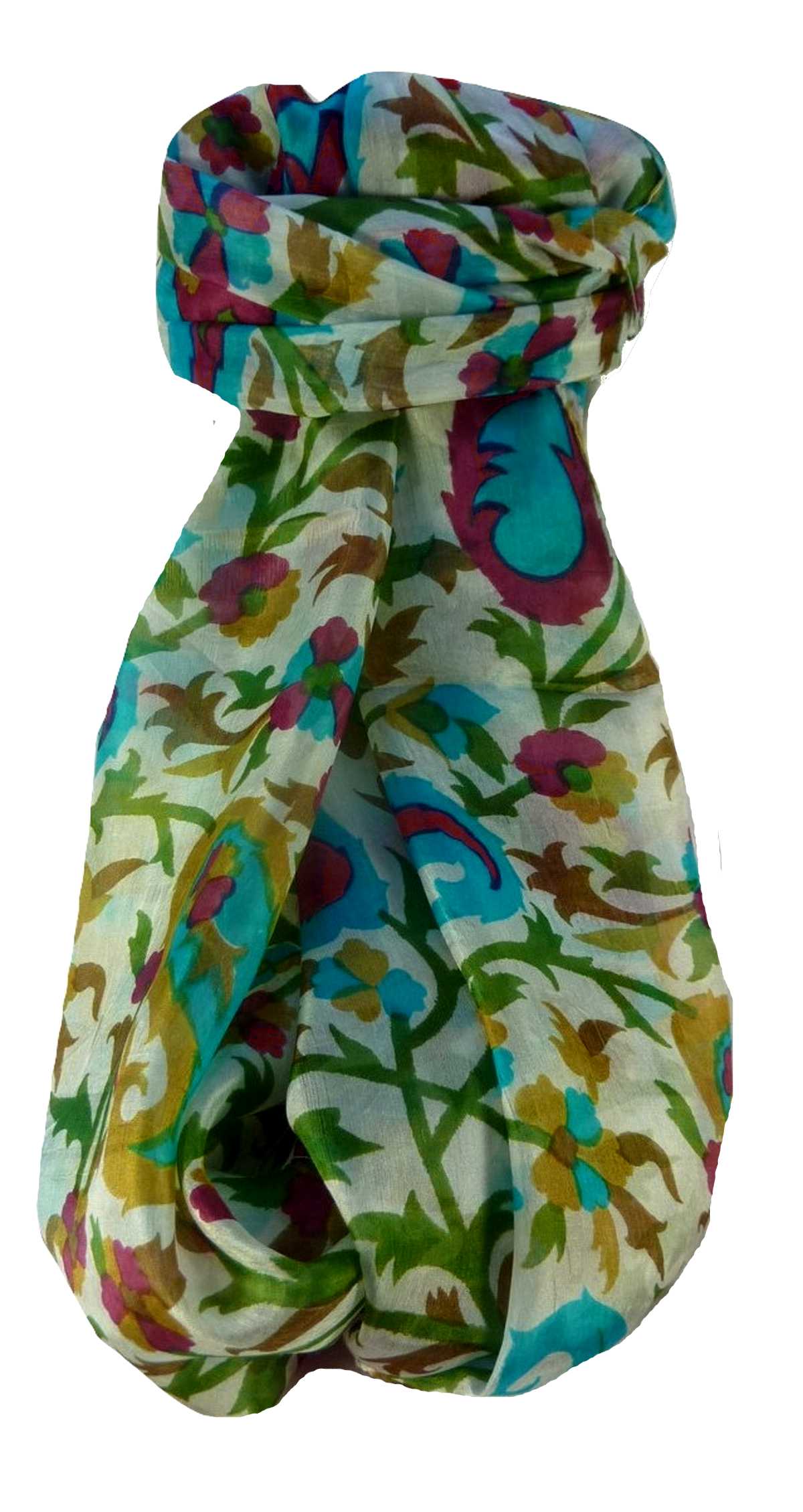 P&S Sciarpa Longa Contemporary Seta di Gelso Jarava Sage