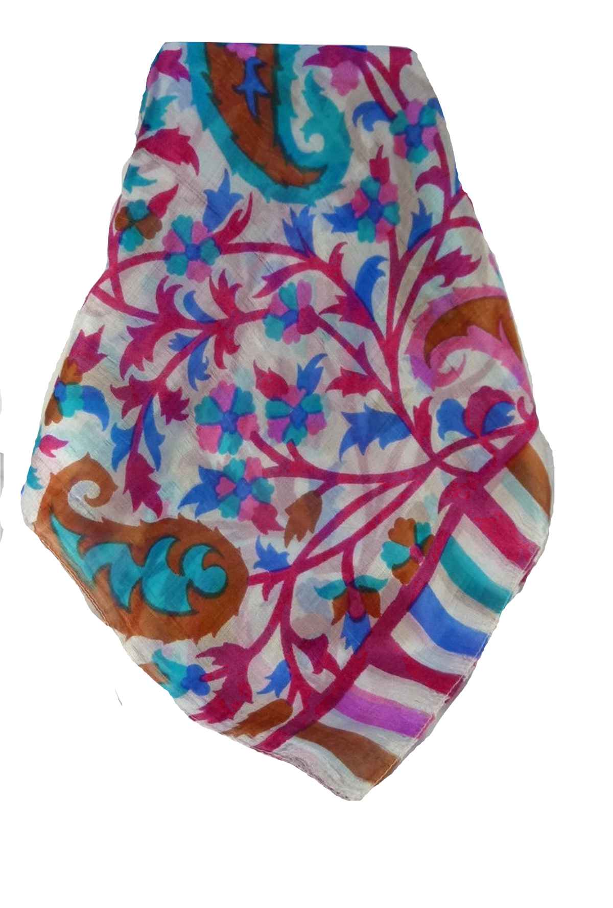 P&S Sciarpa Longa Contemporary Seta di Gelso Jarava Pink