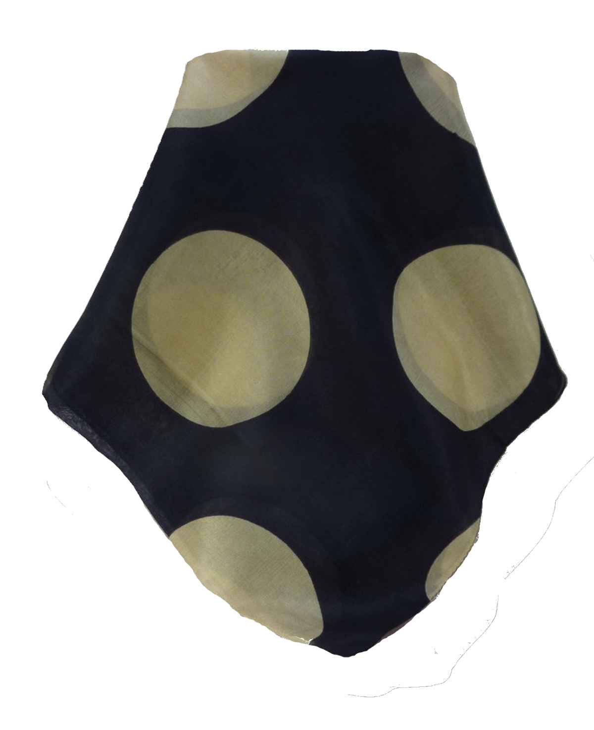 P&S Sciarpa Longa Contemporary Seta di Gelso Kalam Navy