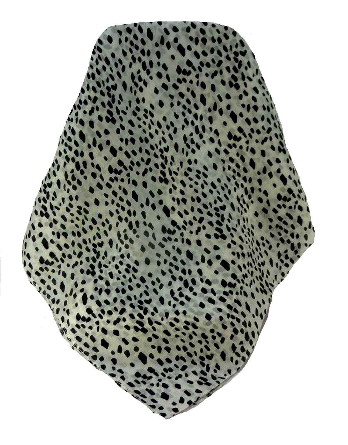 P&S Sciarpa Longa Contemporary Seta di Gelso Mirza B&W