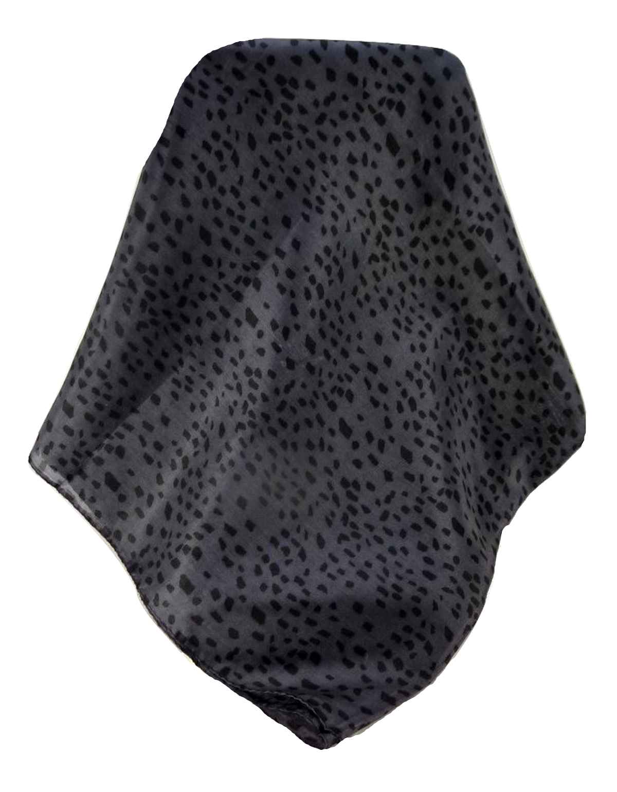 P&S Sciarpa Longa Contemporary Seta di Gelso Mirza Charcoal 