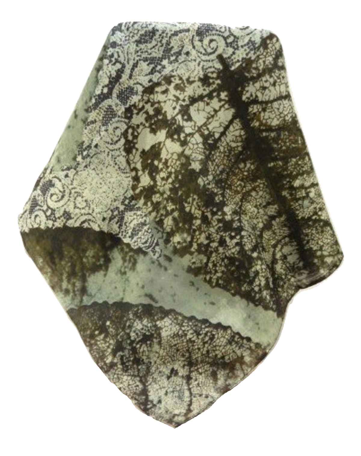 P&S Sciarpa Longa Contemporary Seta di Gelso Praveen Charcoal