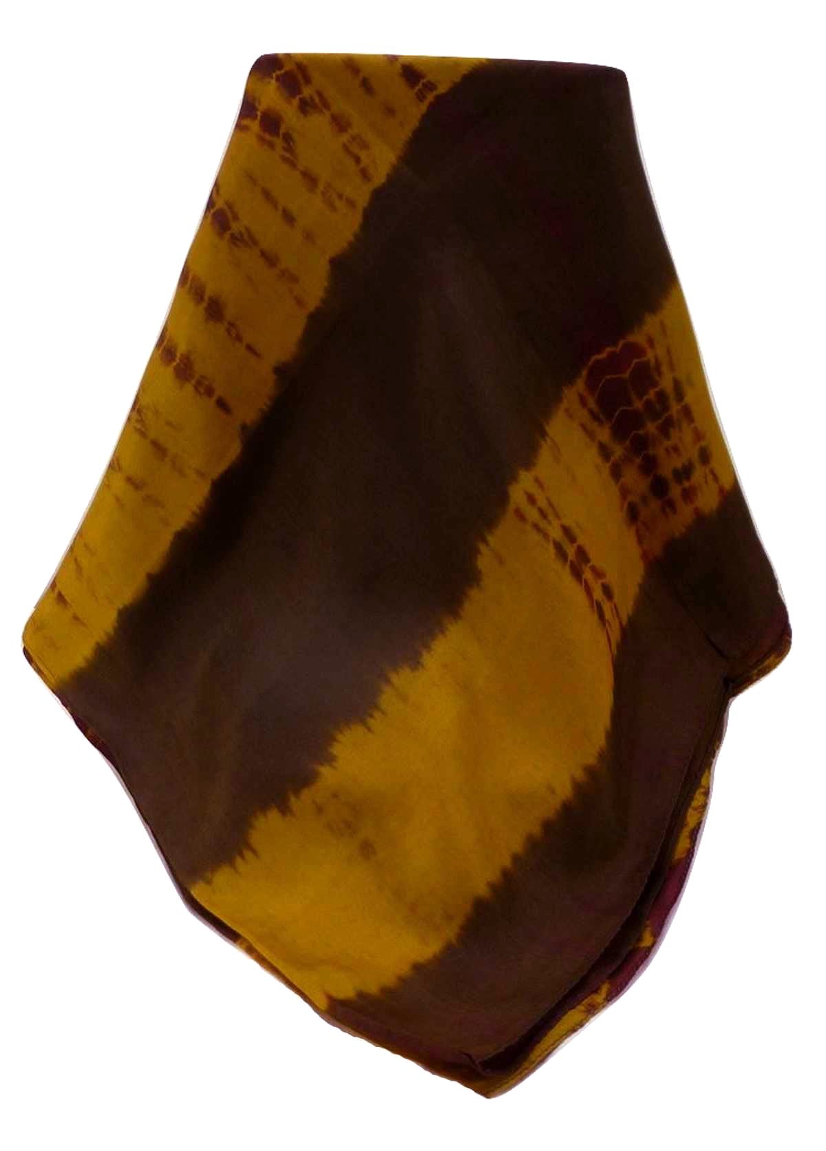 P&S Sciarpa Longa Contemporary Seta di Gelso Raman Gold