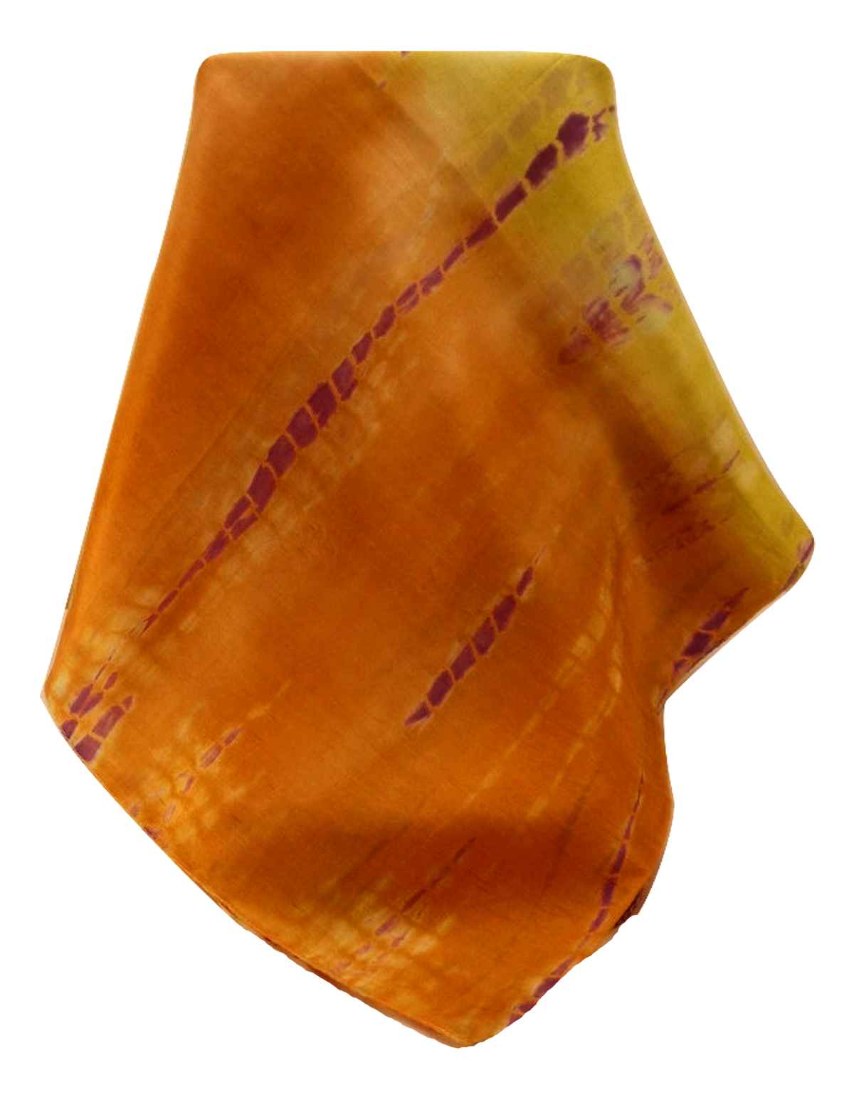 P&S Sciarpa Longa Contemporary Seta di Gelso Raman Primrose