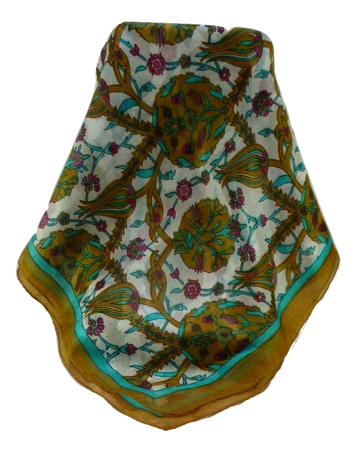 Mulberry Silk Contemporary Long Scarf Satya Chestnut by Pashmina & Silk