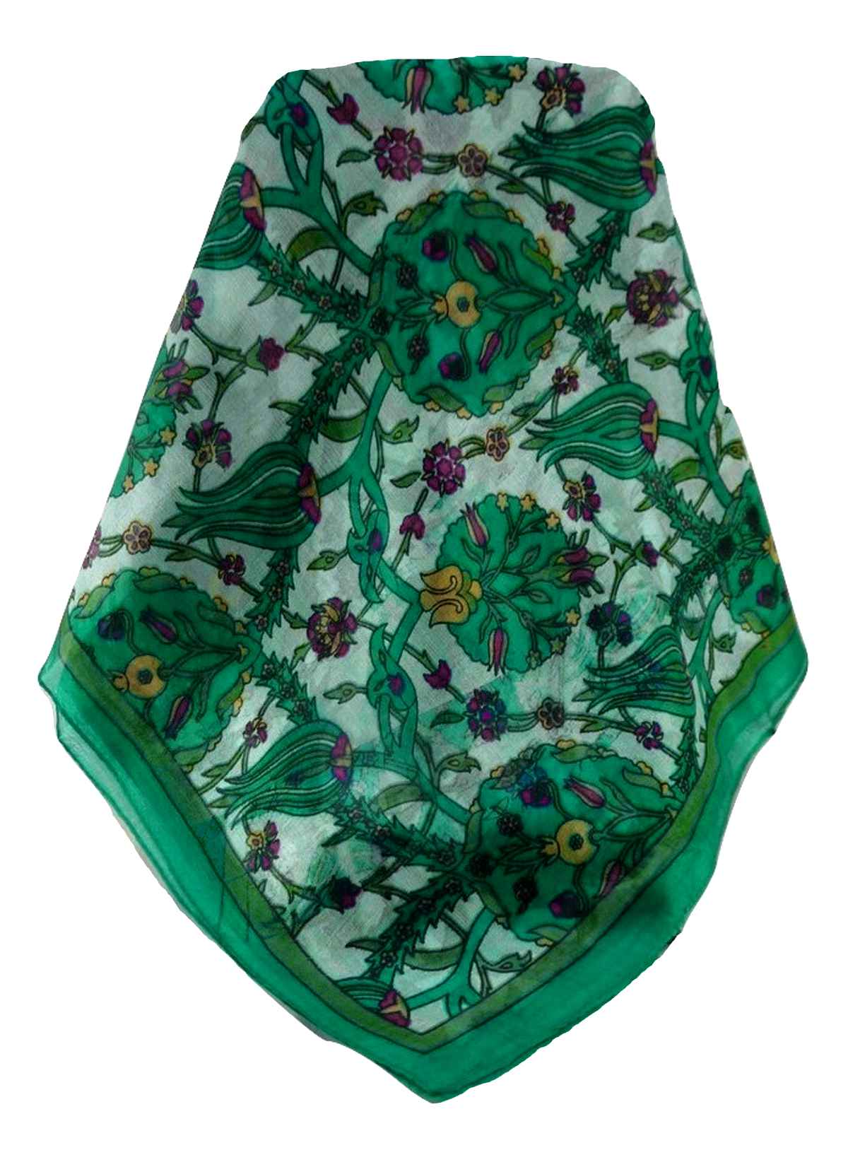 Mulberry Silk Contemporary Long Scarf Satya Jade by Pashmina & Silk