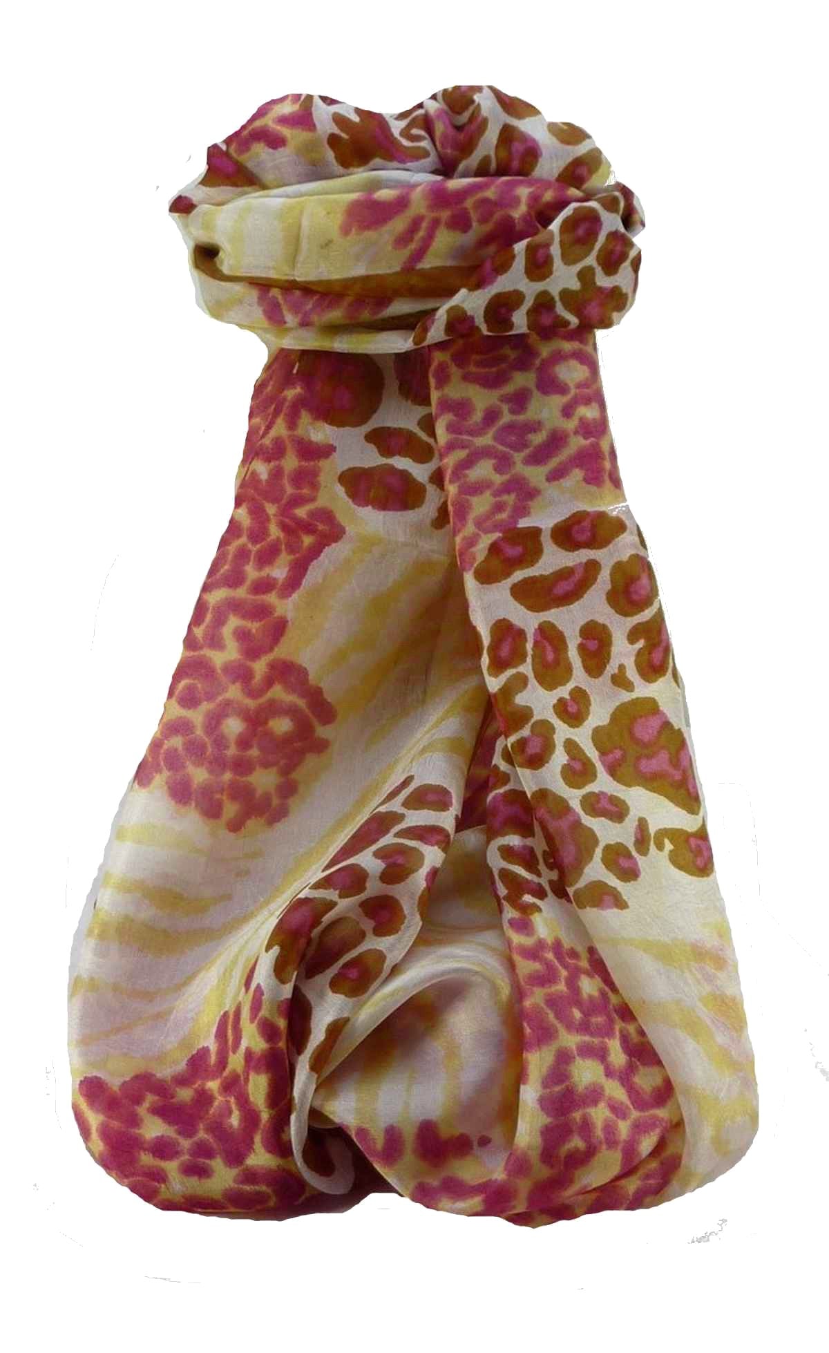 Mulberry Silk Contemporary Long Scarf Sha Chestnut by Pashmina & Silk