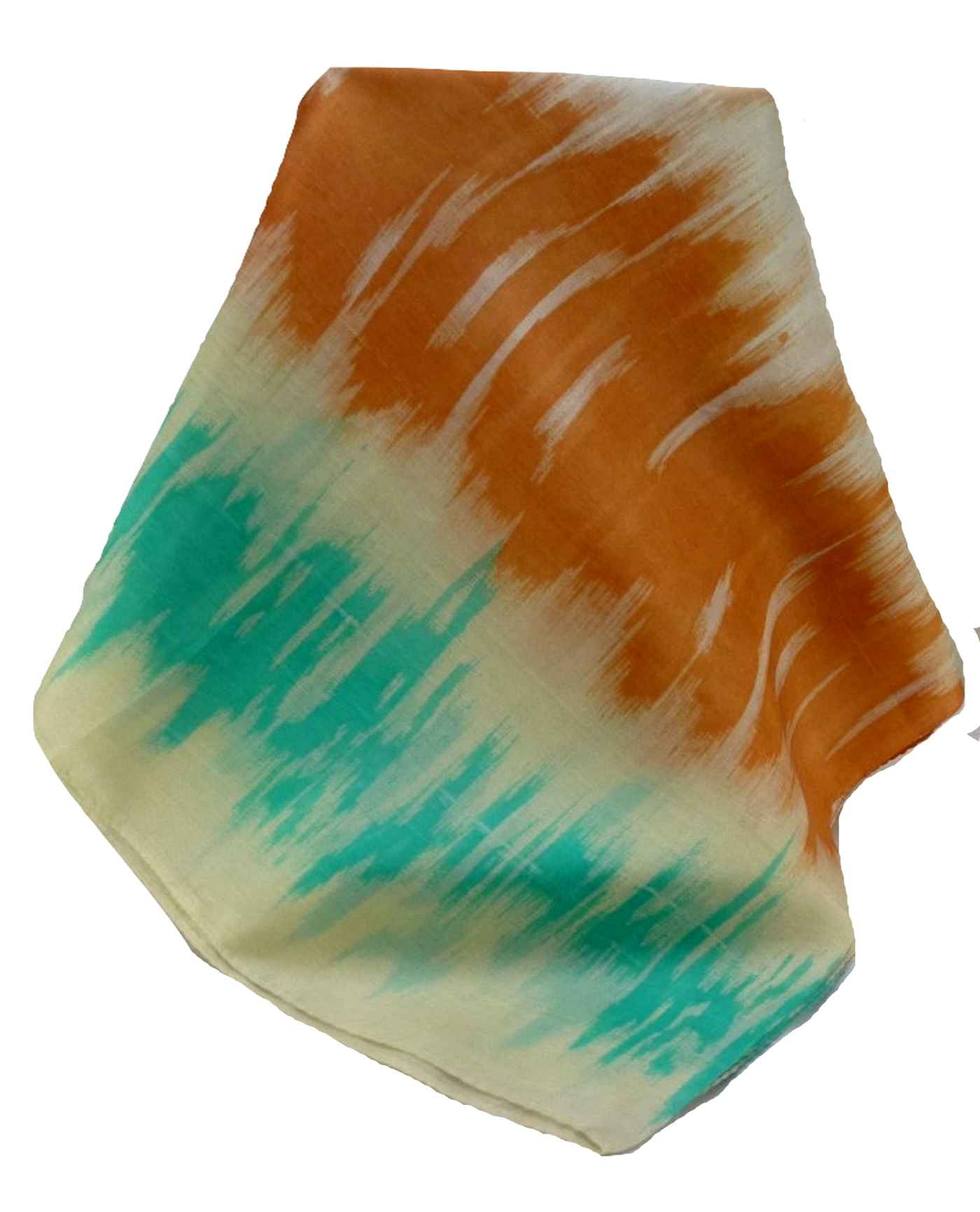 P&S Sciarpa Longa Contemporary Seta di Gelso Shibli Terracotta