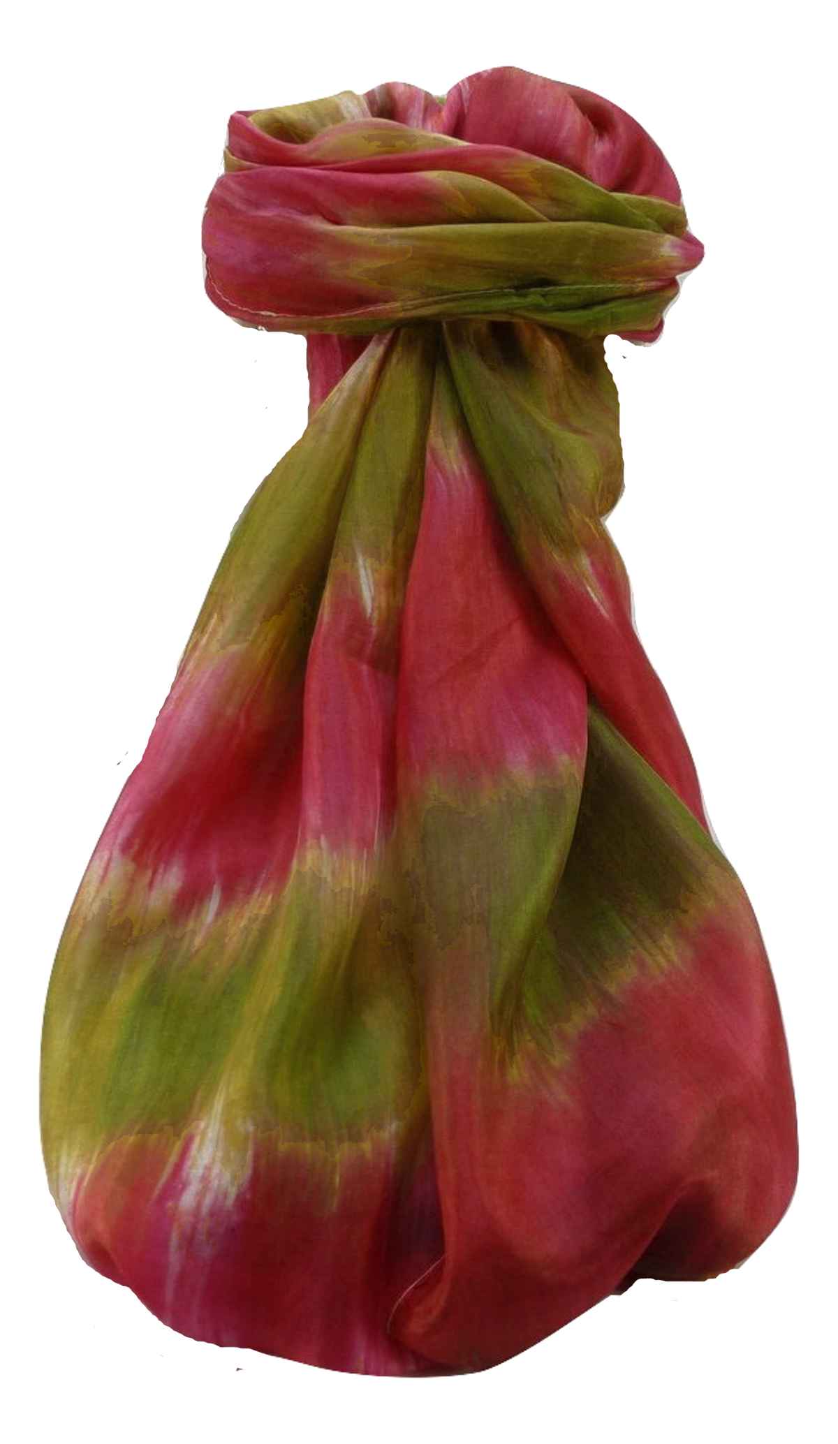 P&S Sciarpa Longa Contemporary Seta di Gelso Shibli Pink