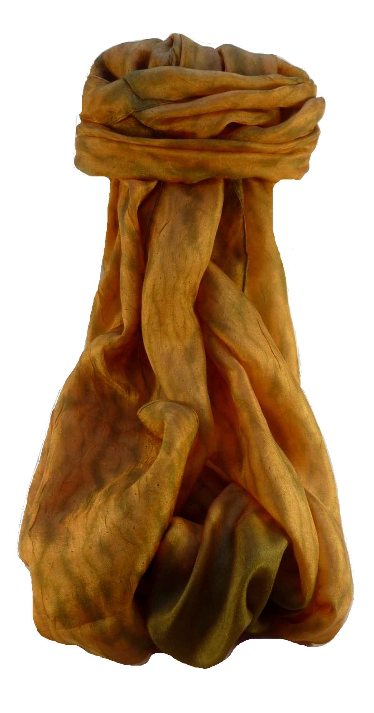 P&S Sciarpa Longa Contemporary Seta di Gelso Tilak Terracotta