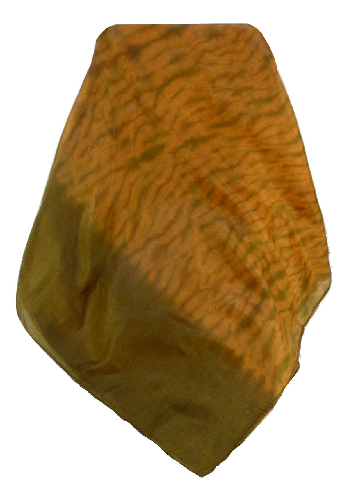 P&S Sciarpa Longa Contemporary Seta di Gelso Tilak Terracotta