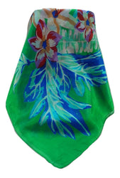 Contemporary Square Silk Scarf 2379 GIFT BOX WRAPPED by Pashmina & Silk