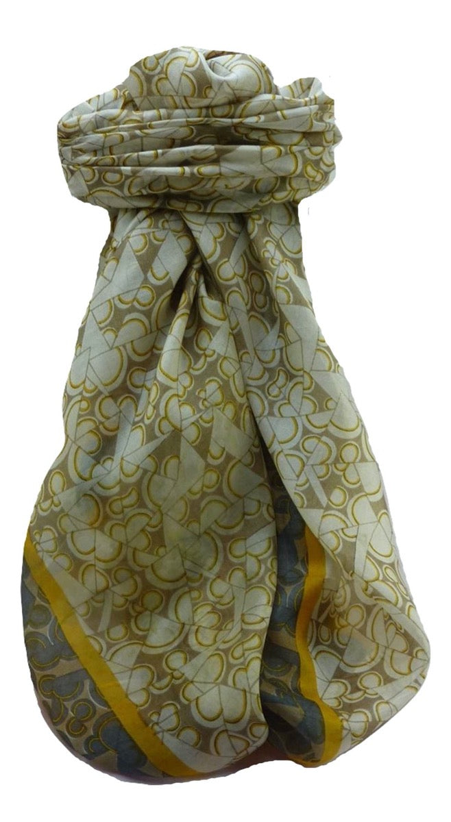 Contemporary Square Silk Scarf 3499 GIFT BOX WRAPPED by Pashmina & Silk