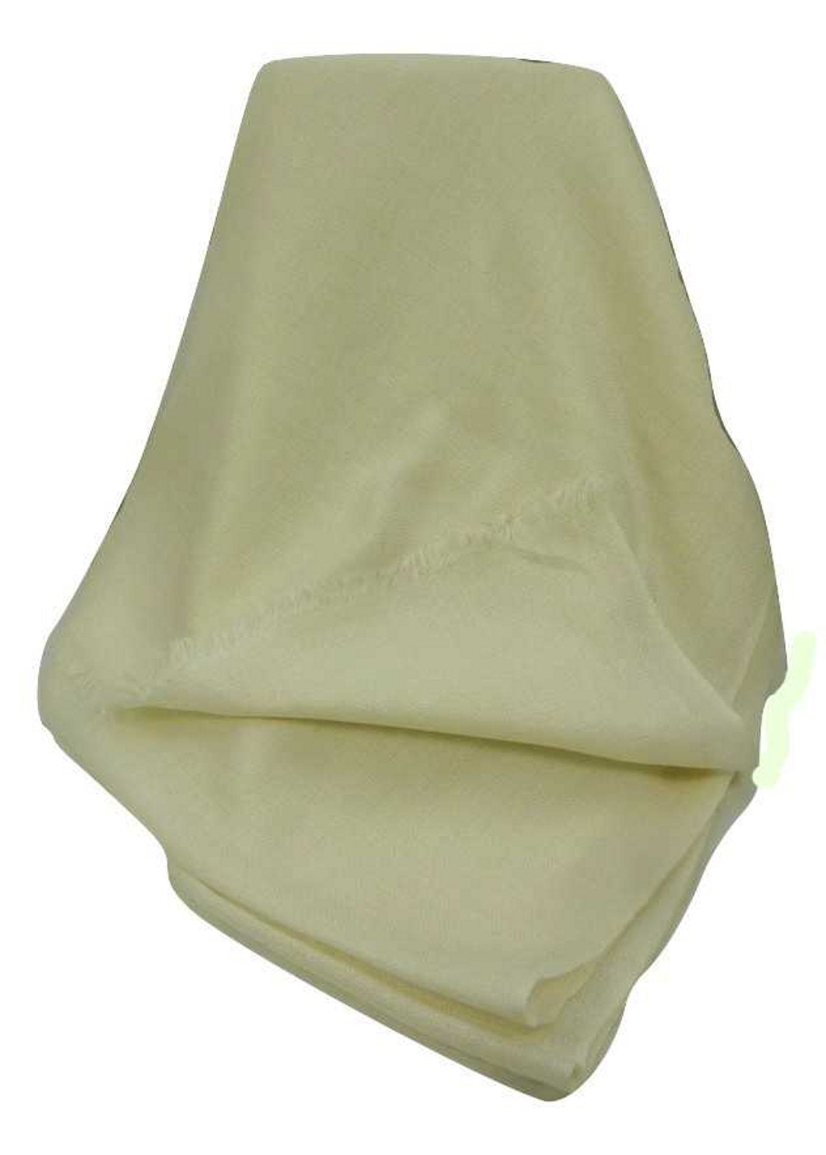 Cashmere Stola Fino Karakorum Birds Eye-Weave Soft White di Pashmina & Silk