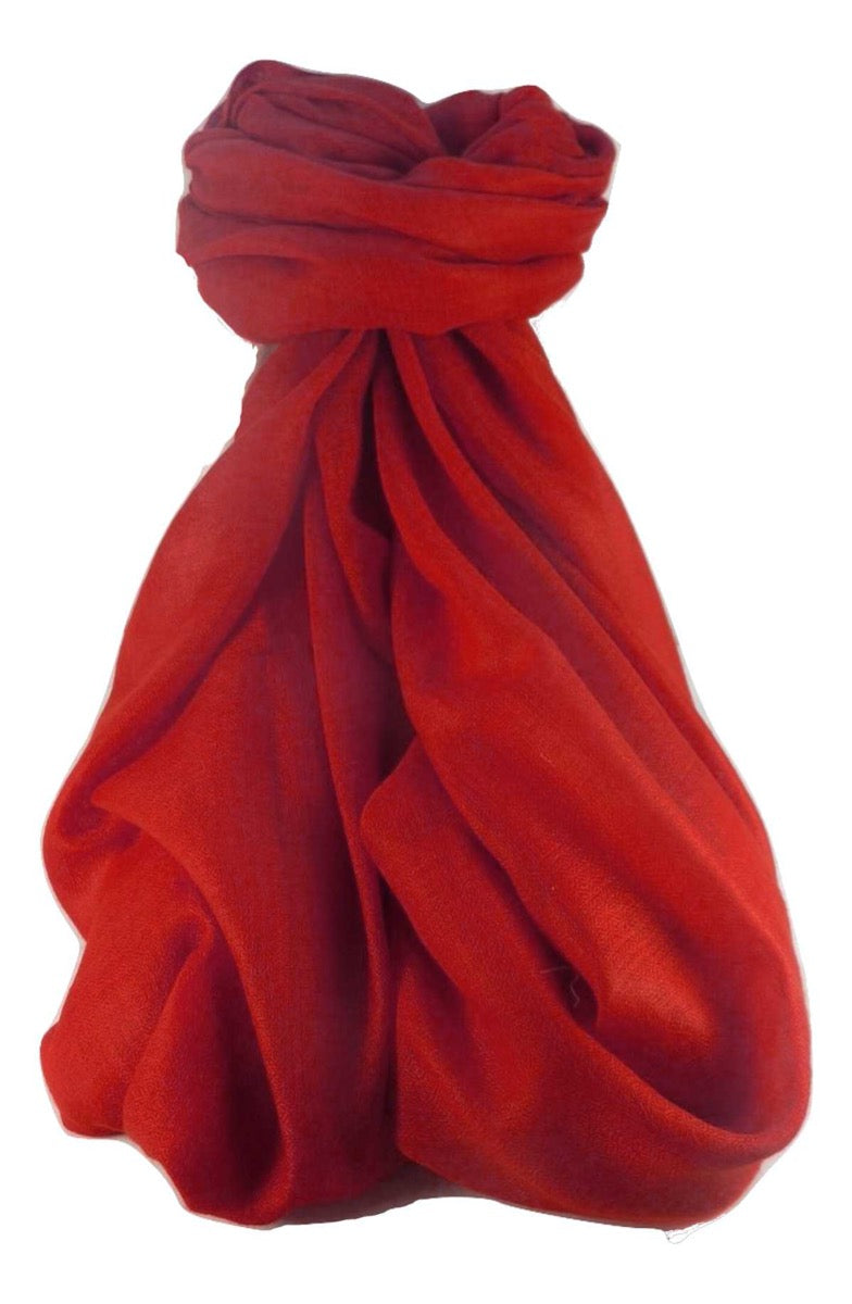 Pashtoosh Luxury Cashmere Shawl Flame by Pashmina & Silk