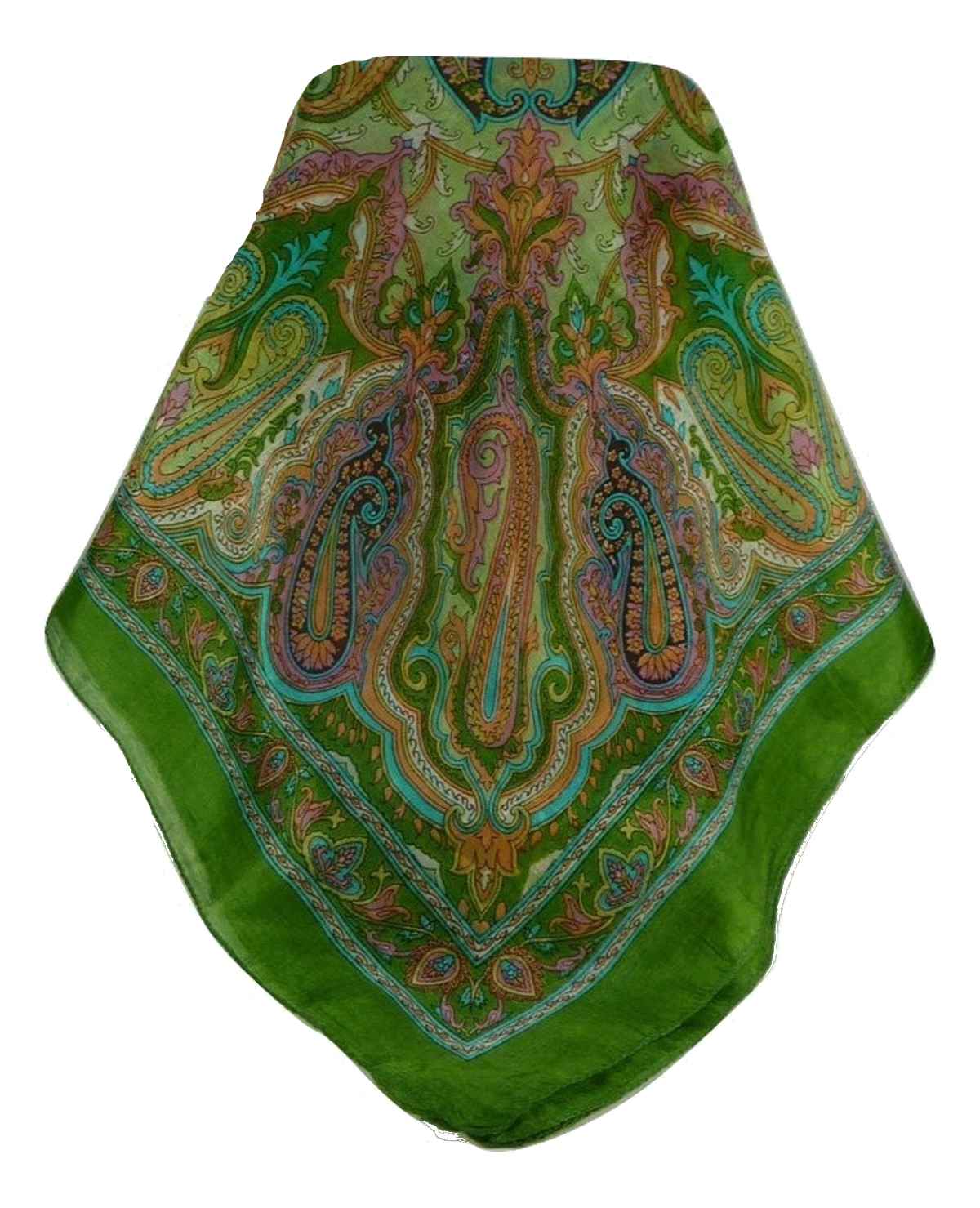 Echarpe Traditional Soie de Mûrier Queta Sage de Pashmina & Silk 