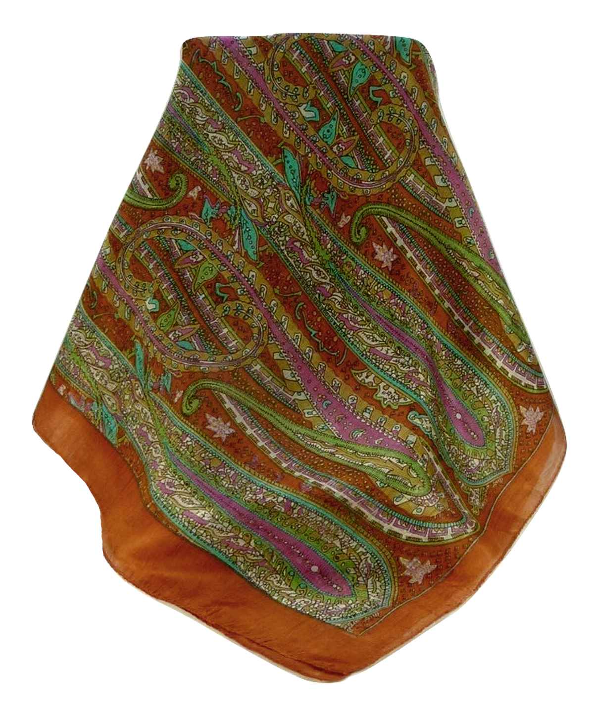 Foulard Traditional Soie de Mûrier Godavary Pink de Pashmina & Silk 