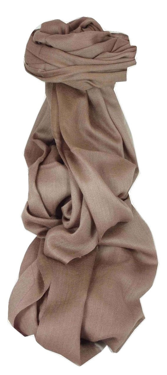Cashmere Stola Fino Karakorum Birds Eye-Weave Cappuchino di Pashmina & Silk