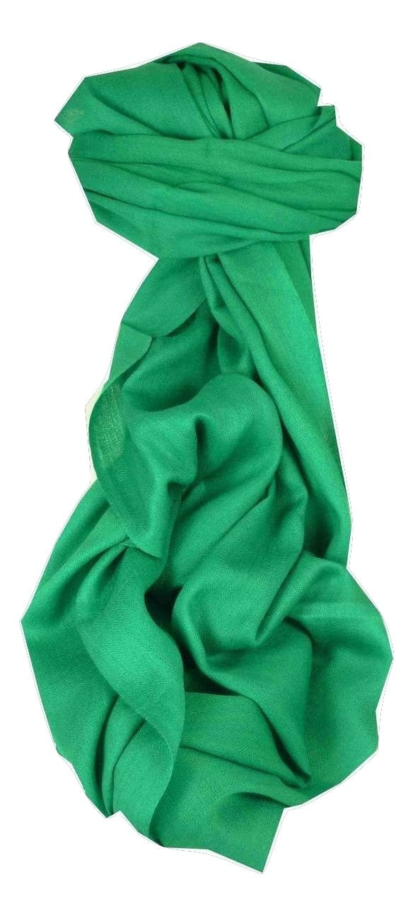 Cashmere Stola Fino Karakorum Birds Eye-Weave Jade di Pashmina & Silk