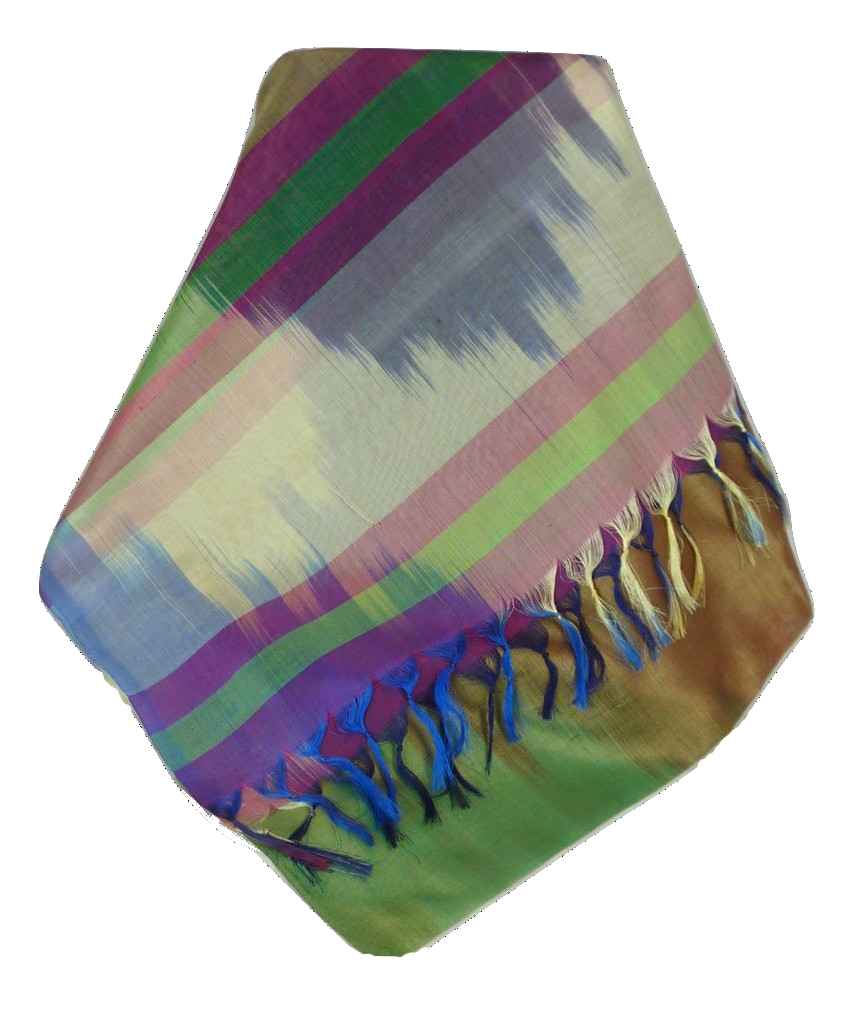 Varanasi Ekal Sciarpa di Seta Heritage Tamwar 4 da Pashmina & Silk