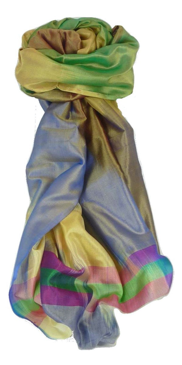 Varanasi Ekal Sciarpa di Seta Heritage Tamwar 4 da Pashmina & Silk