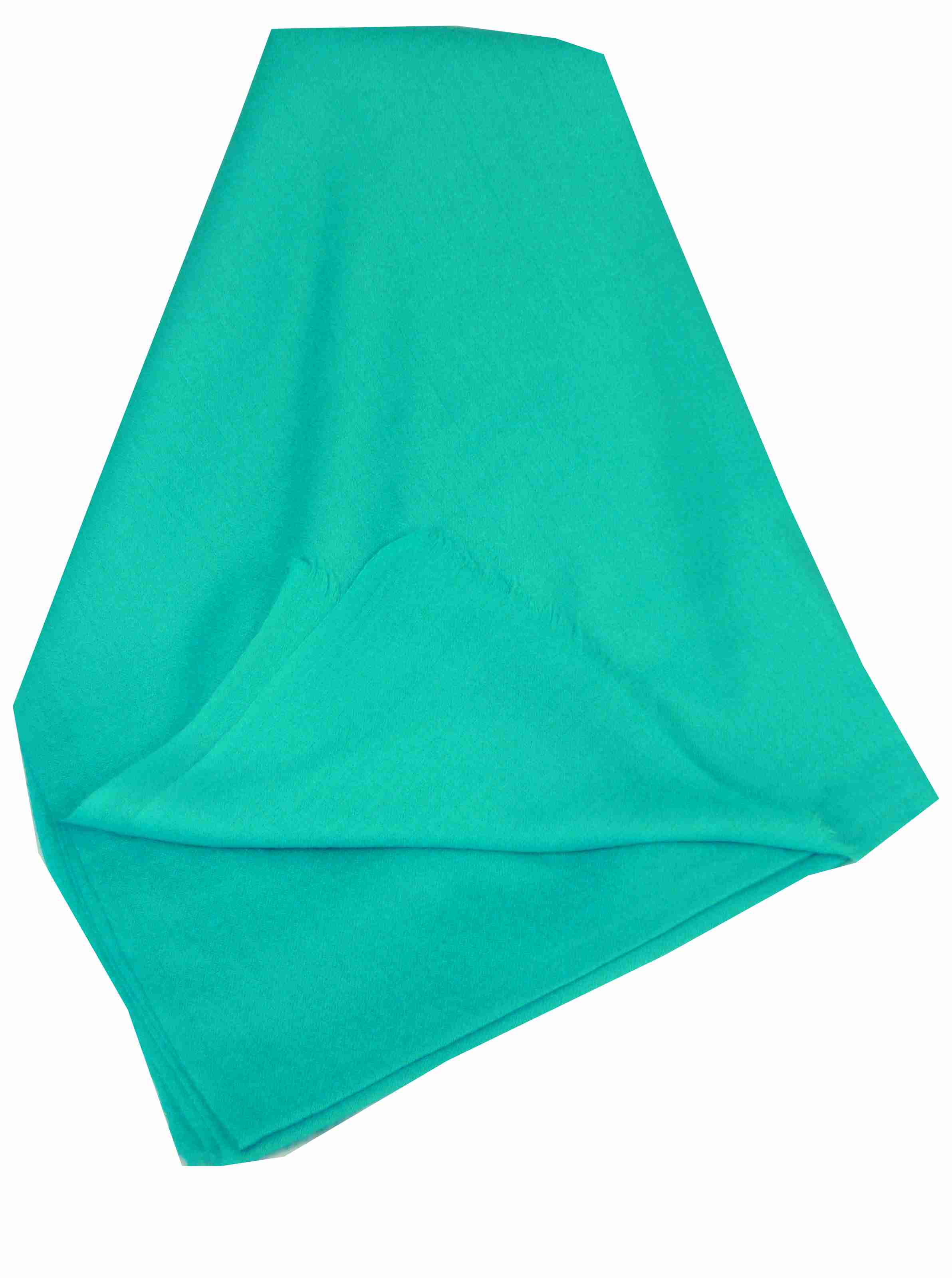 Cashmere Stola Fino Karakorum Birds Eye-Weave Aquamarine di Pashmina & Silk