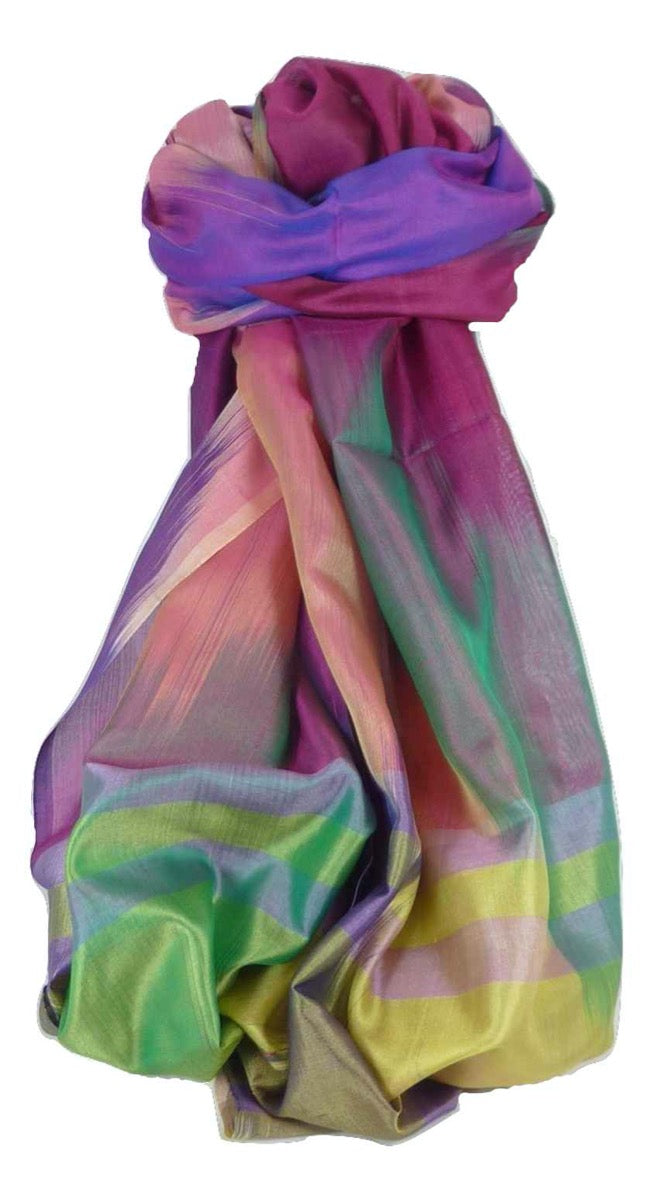 Varanasi Ekal Sciarpa di Seta Heritage Tamwar 7 da Pashmina & Silk