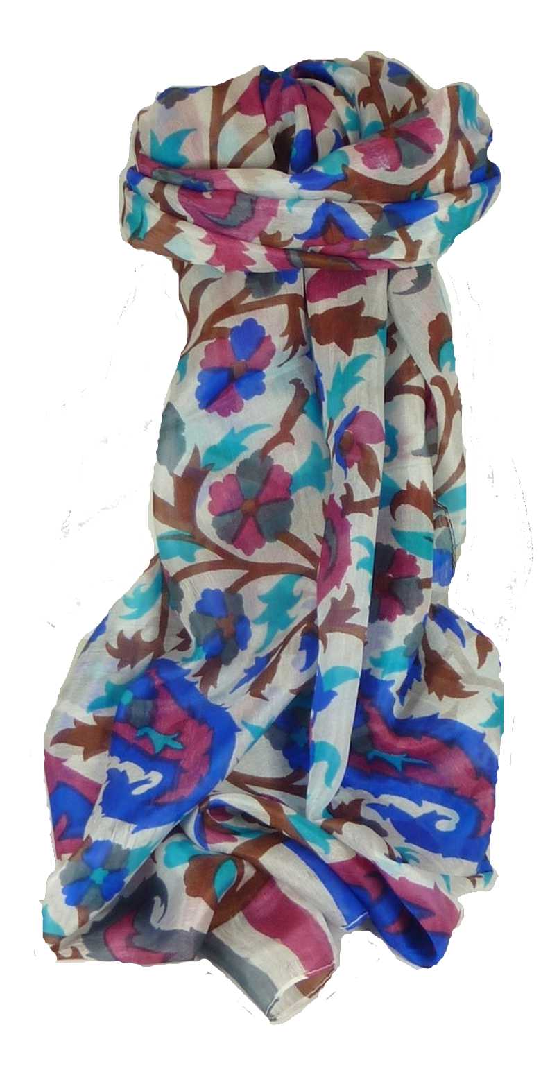 Mulberry Silk Contemporary Long Scarf Mooli Copper by Pashmina & Silk