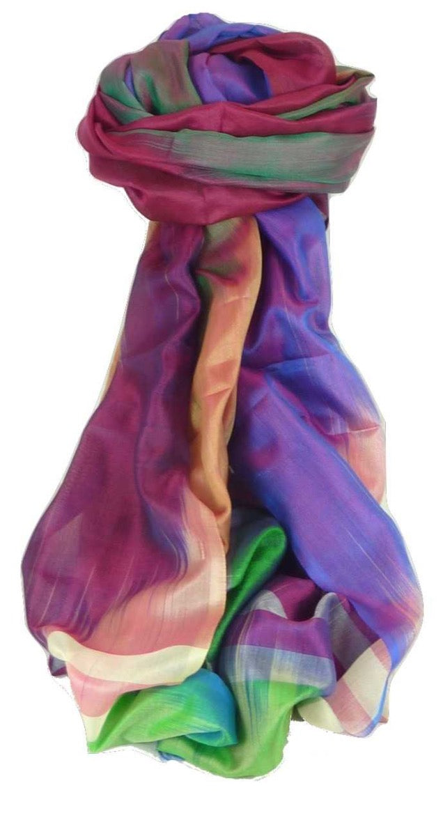 Varanasi Ekal Sciarpa di Seta Heritage Tamwar 9 da Pashmina & Silk