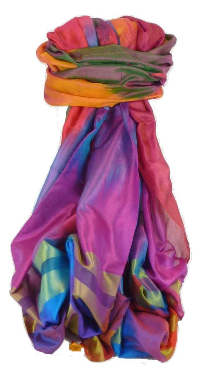 Varanasi Ekal Sciarpa di Seta Heritage Tamwar 10 da Pashmina & Silk