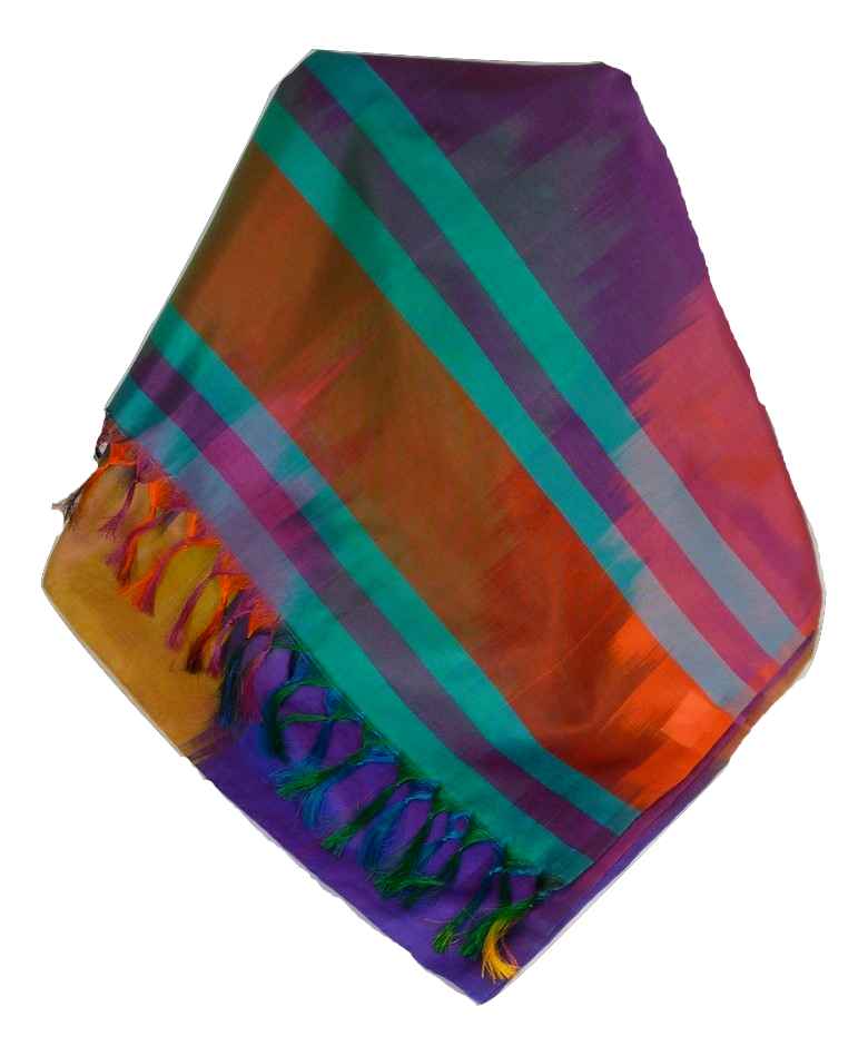 Varanasi Ekal Sciarpa di Seta Heritage Tiwari 2 da Pashmina & Silk