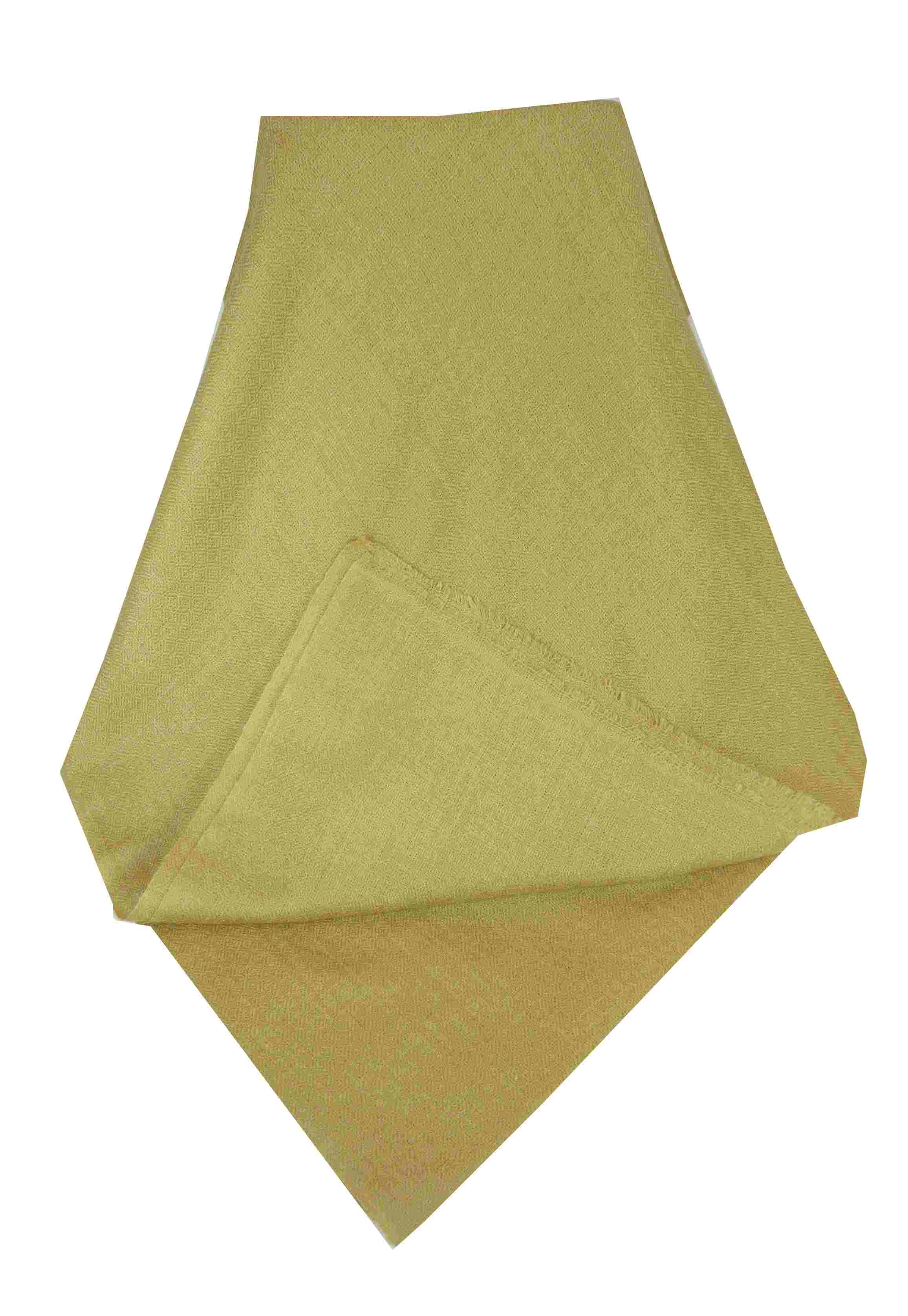 Per Uomo Cashmere Sciarpa Fino Old Gold di Pashmina & Silk