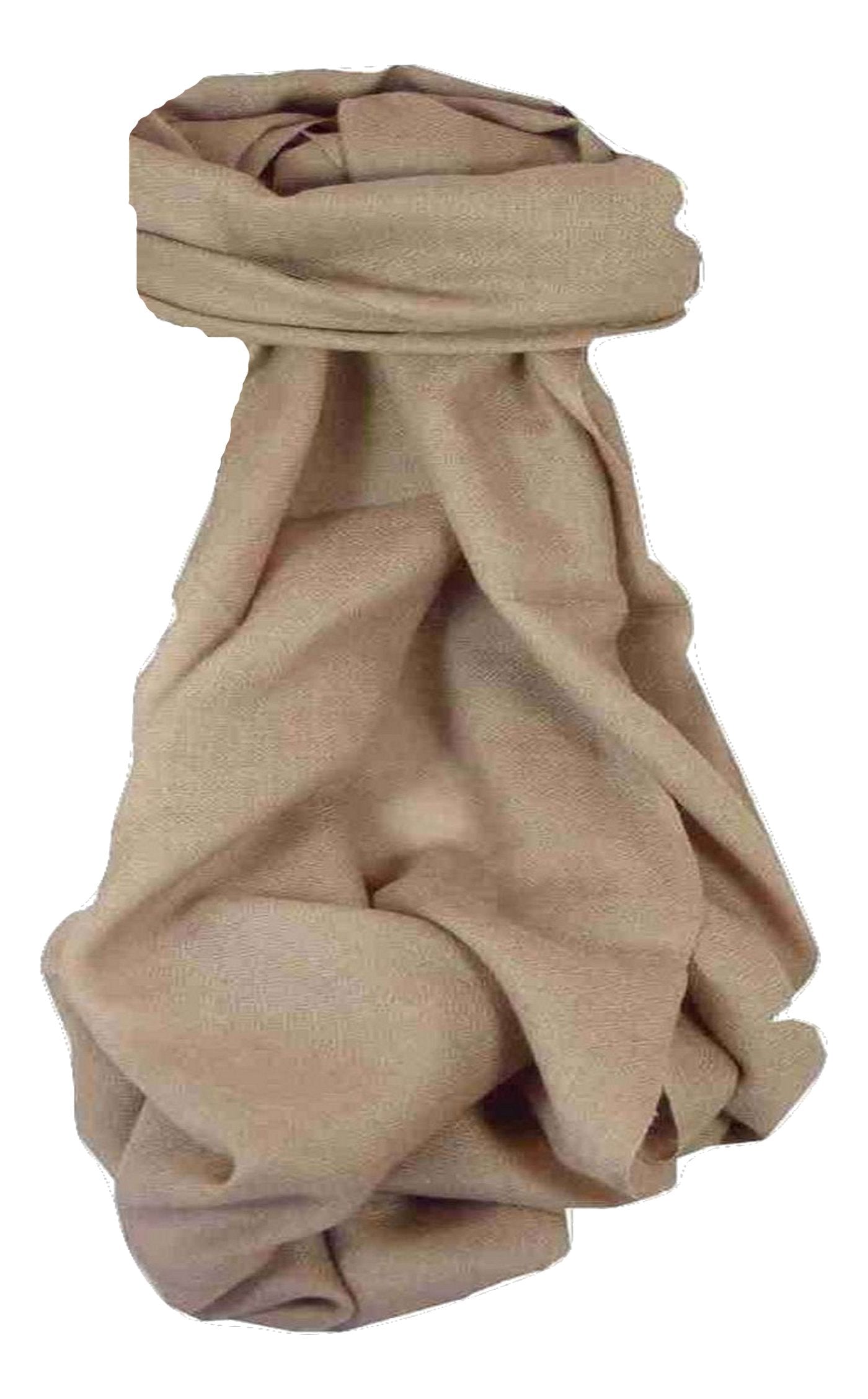MENS Fine Cashmere Scarf Cappuchino by Pashmina & Silk