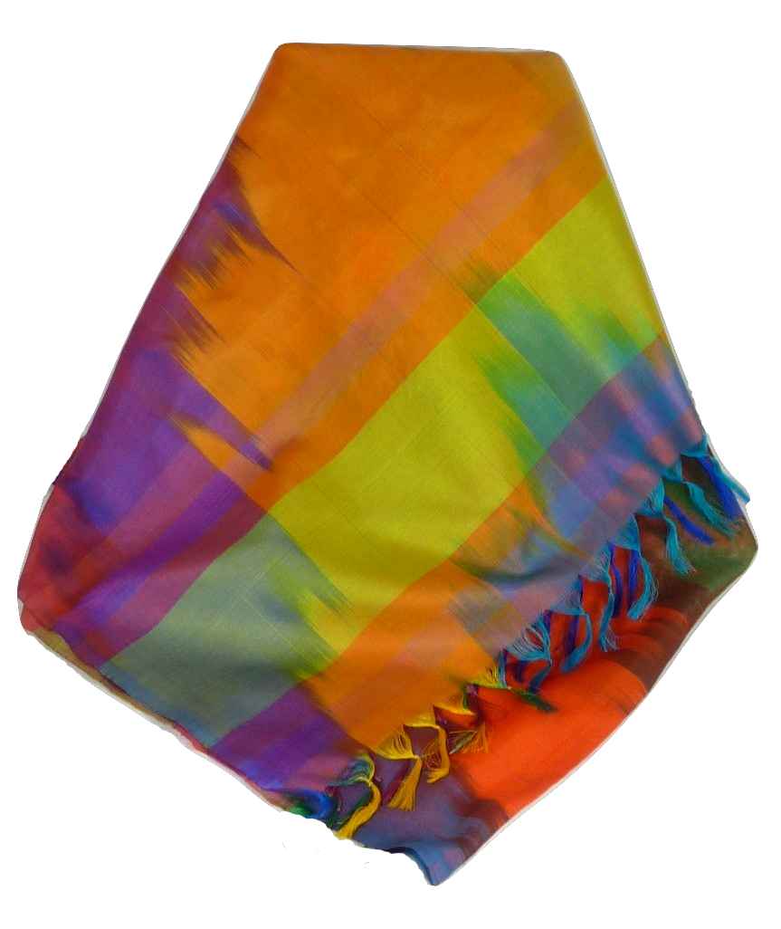 Varanasi Ekal Sciarpa di Seta Heritage Tiwari 9 da Pashmina & Silk