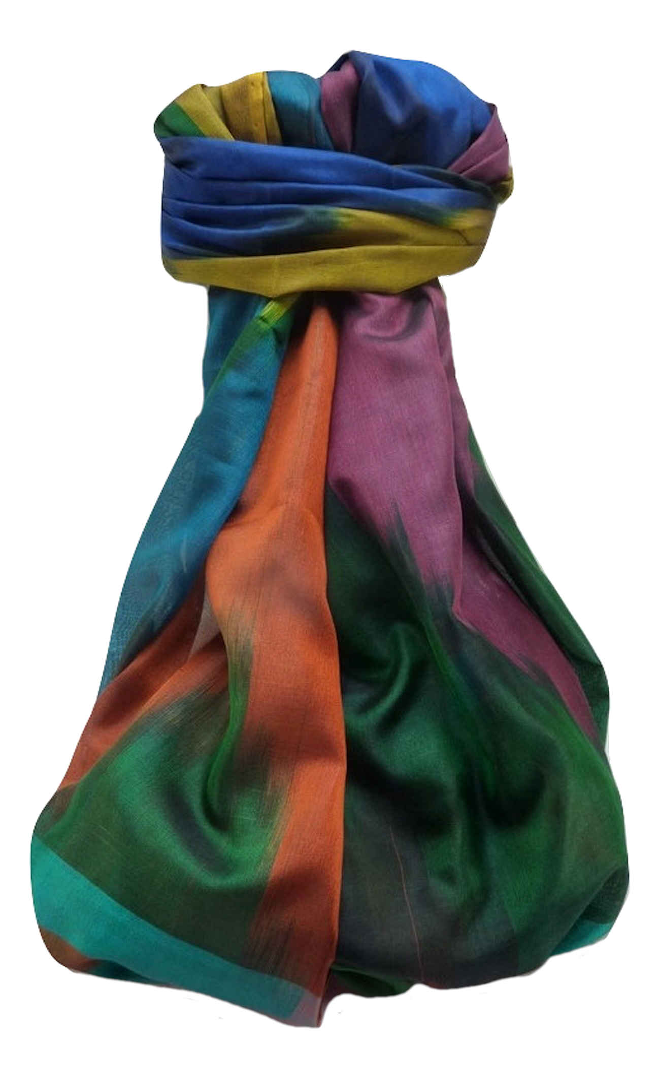 Varanasi Ekal Foulard de Soie Darsha 1 Gamme Heritage par Pashmina & Silk