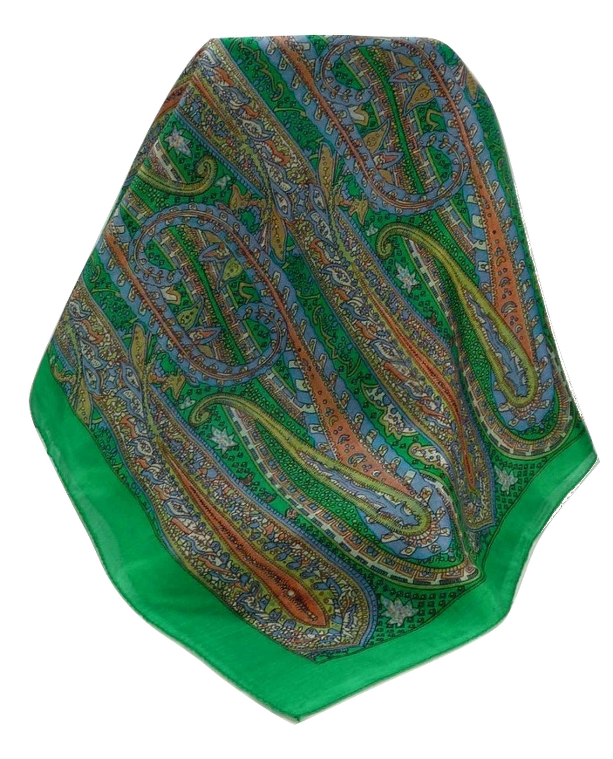 Foulard Traditional Soie de Mûrier Gosthani Emerald de Pashmina & Silk 
