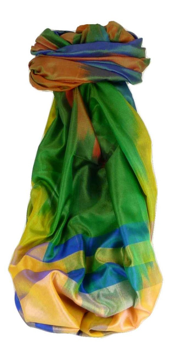 Varanasi Ekal Sciarpa di Seta Heritage Popat 3 da Pashmina & Silk