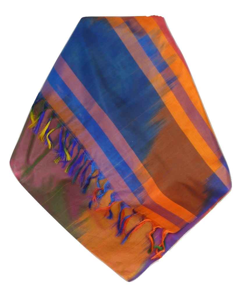 Varanasi Ekal Sciarpa di Seta Heritage Popat 6 da Pashmina & Silk