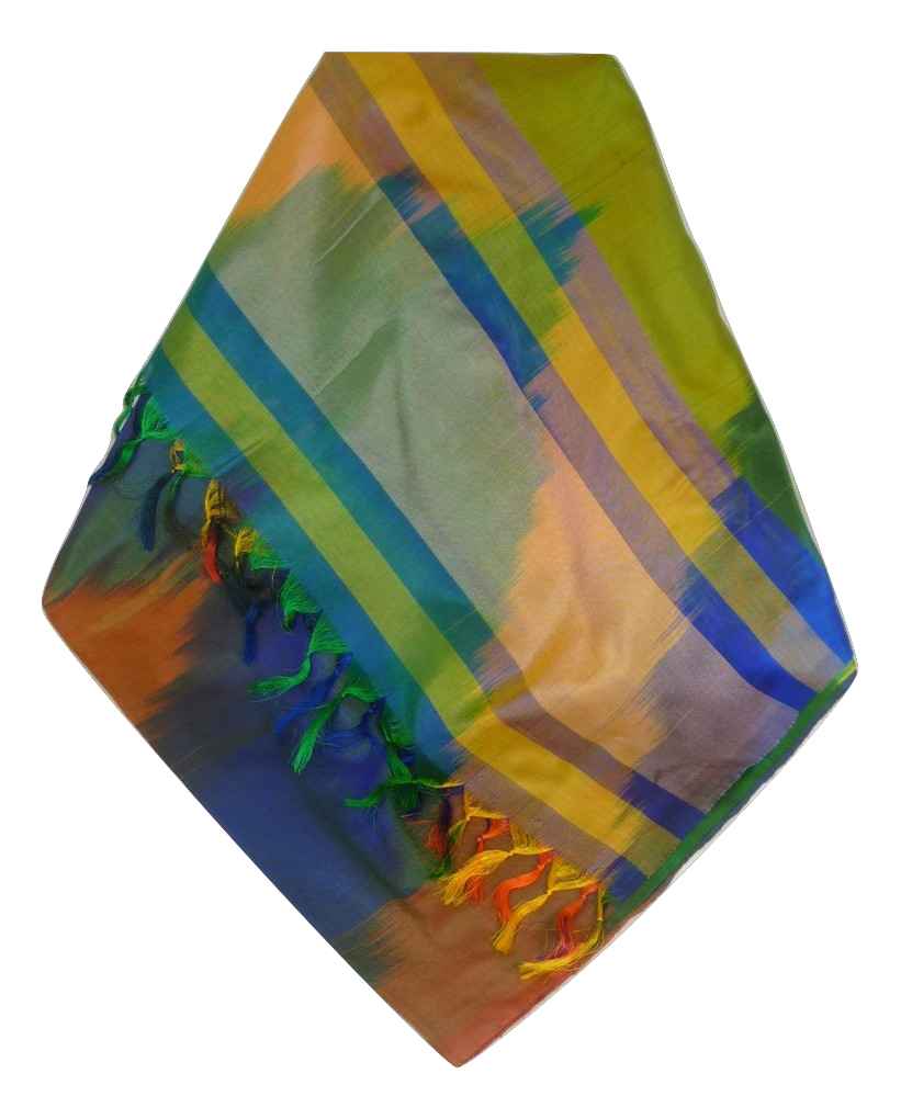 Varanasi Ekal Sciarpa di Seta Heritage Popat 10 da Pashmina & Silk