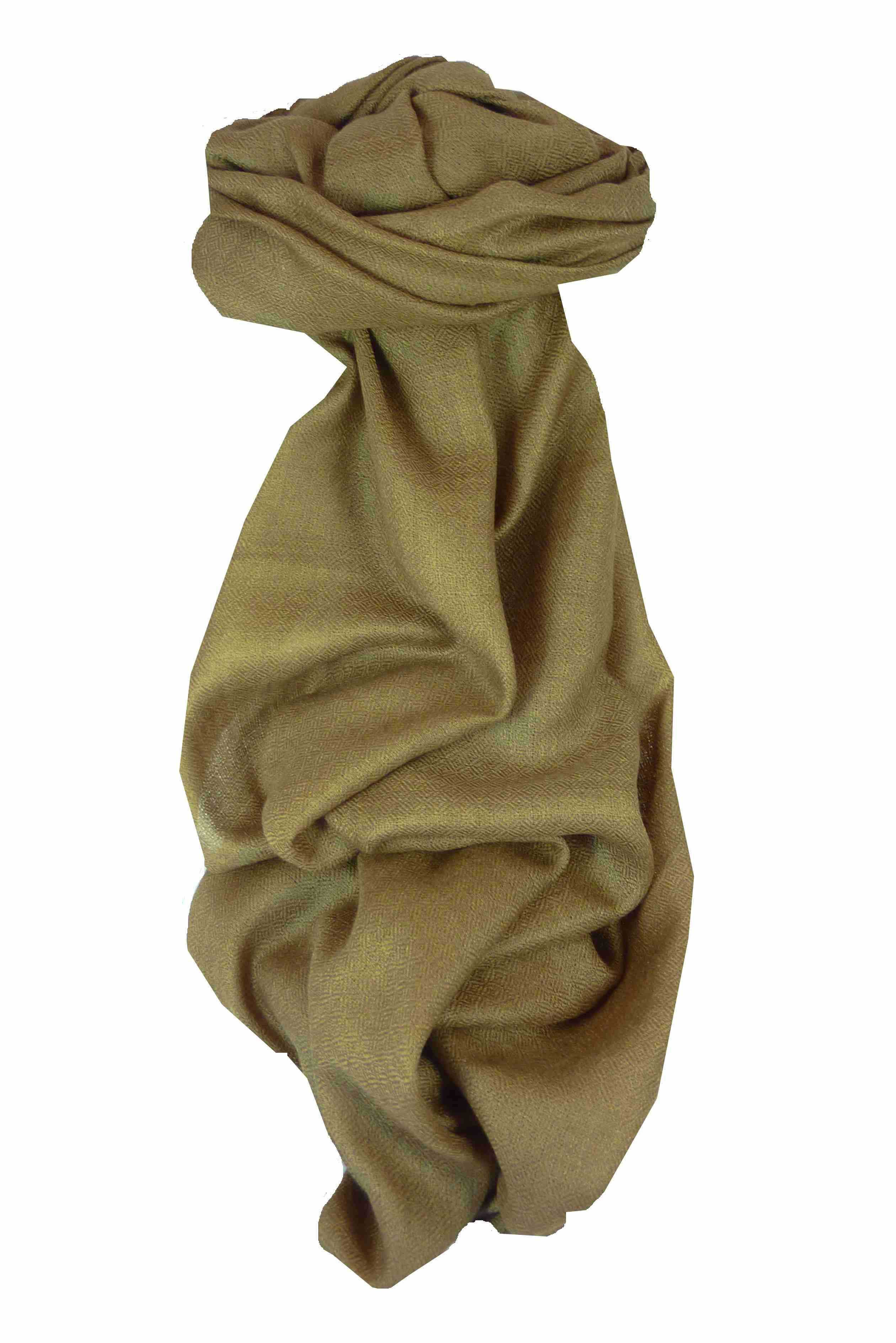 Per Uomo Cashmere Sciarpa Fino  Tawny di Pashmina & Silk