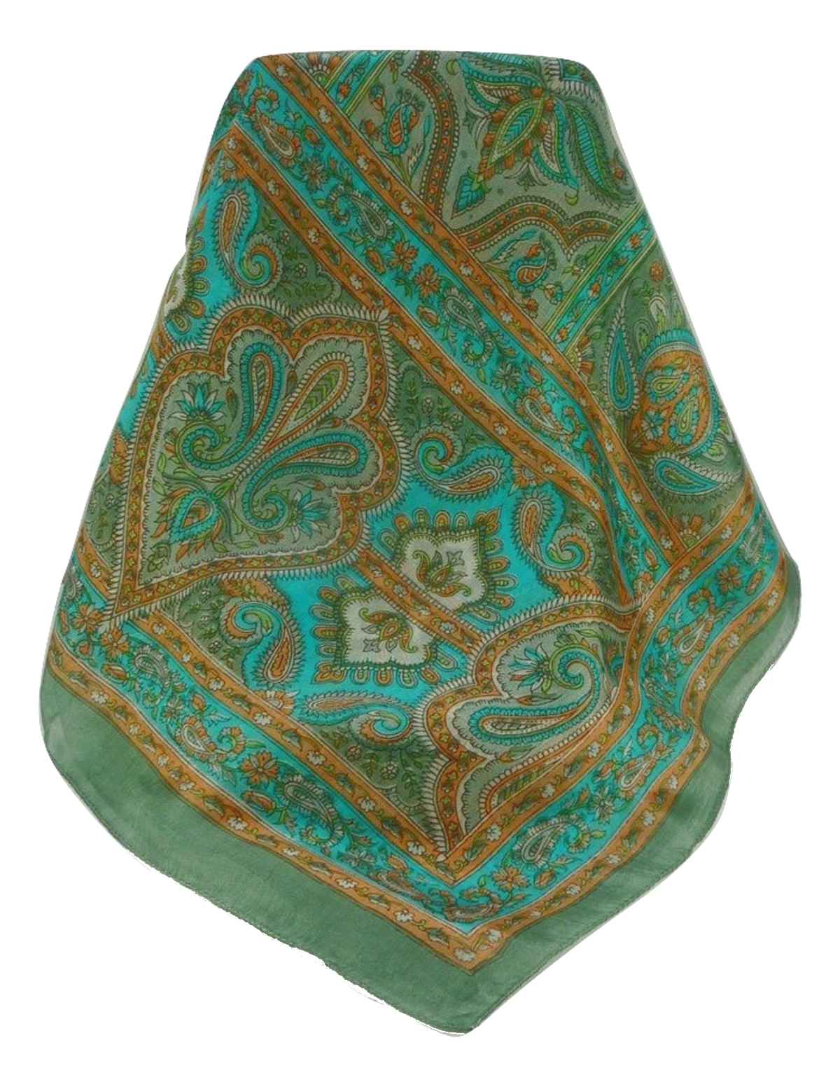 Mulberry Silk Traditional Long Scarf Madh Charcoal by Pashmina & Silk