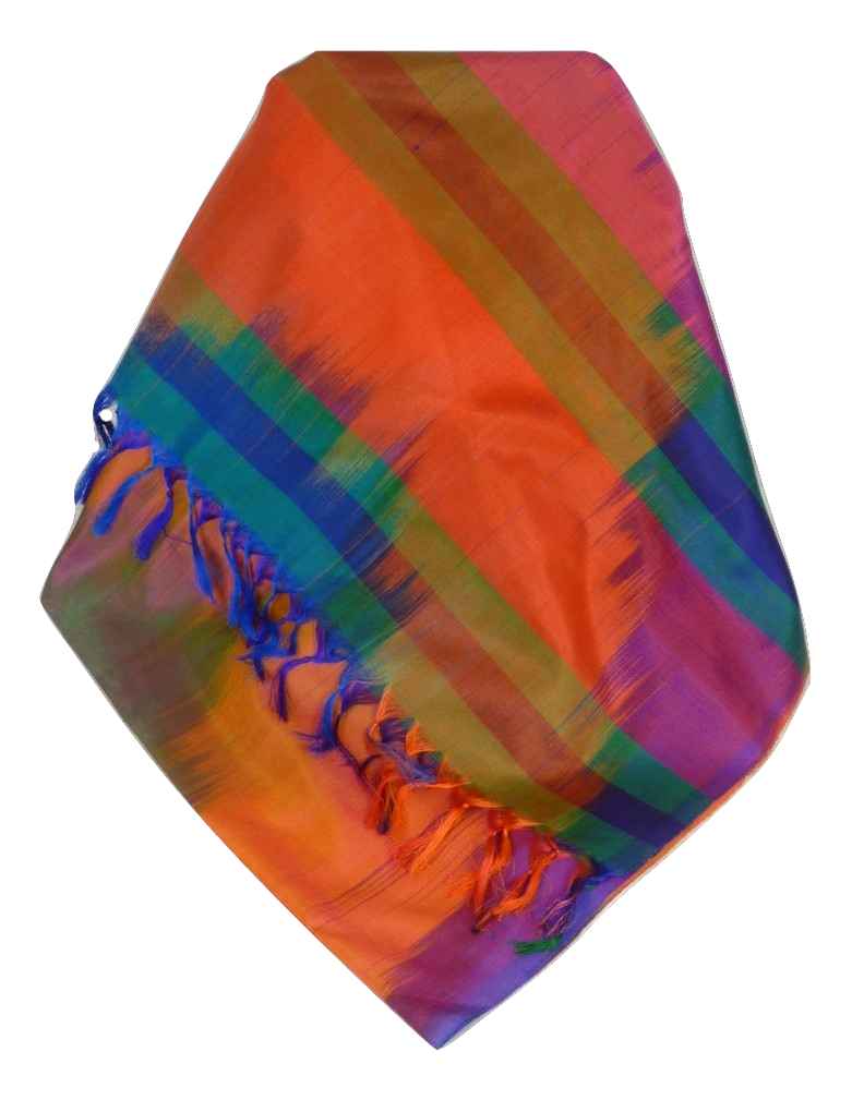 Varanasi Premium Silk Long Scarf 4459 GIFT BOX WRAPPED by Pashmina & Silk