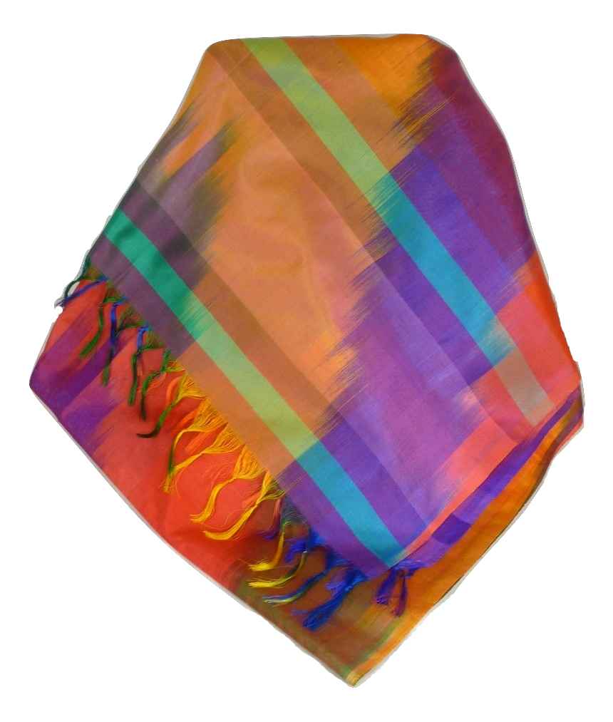 Varanasi Ekal Premium Silk Long Scarf Heritage Malik 9 by Pashmina & Silk