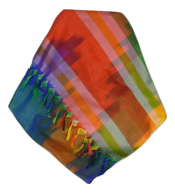 Varanasi Premium Silk Long Scarf 4619 GIFT BOX WRAPPED by Pashmina & Silk