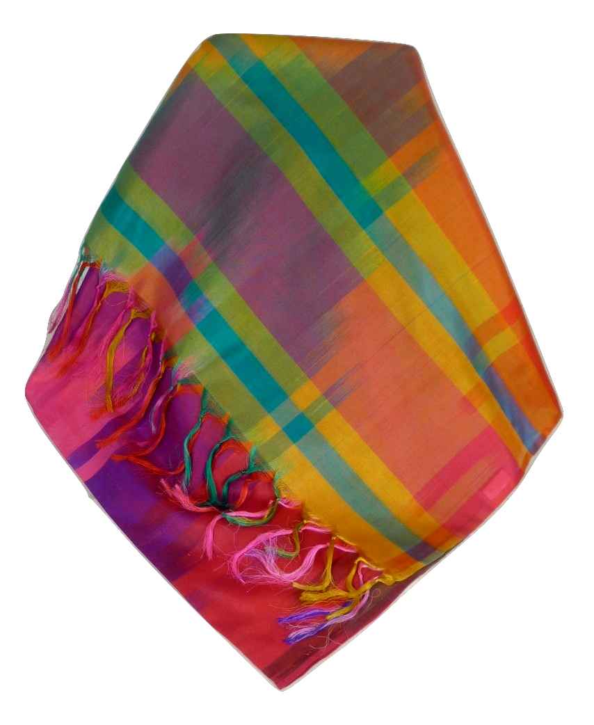 Varanasi Ekal Sciarpa di Seta Heritage Narayan 4 da Pashmina & Silk